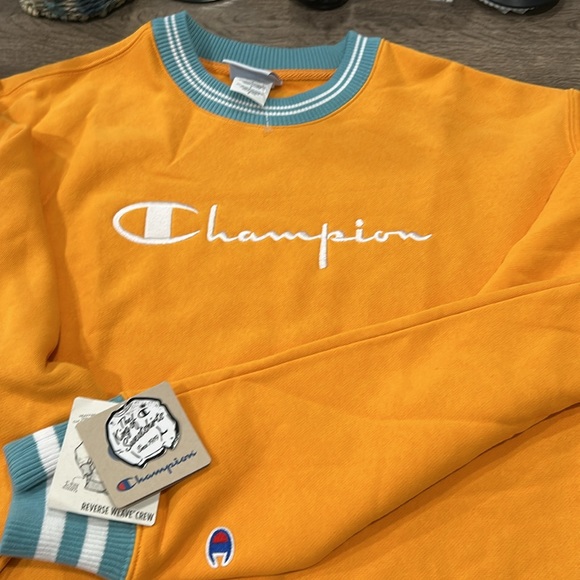 Vintage Rare Retro Champion Heavyweight Crewneck